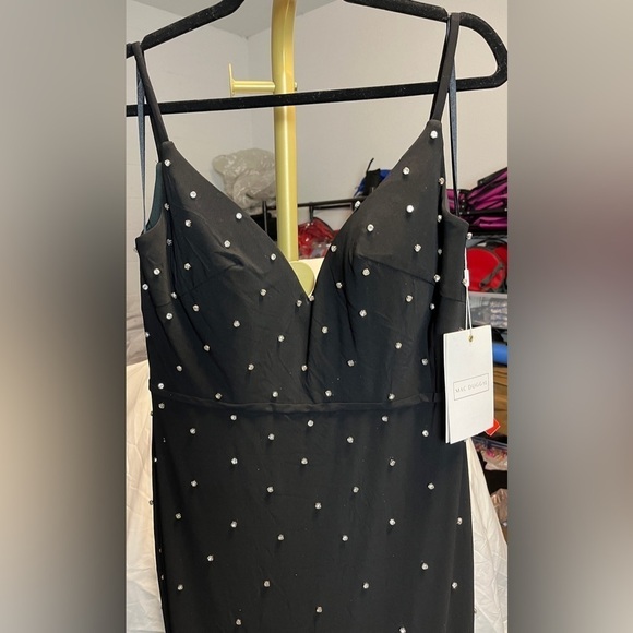 Mac Duggal 70232 Rhinestone Embellished V-Neck Gown - Picture 6 of 11